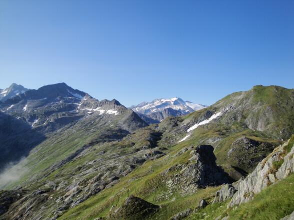 Blick vom Mureck zum Ankogel