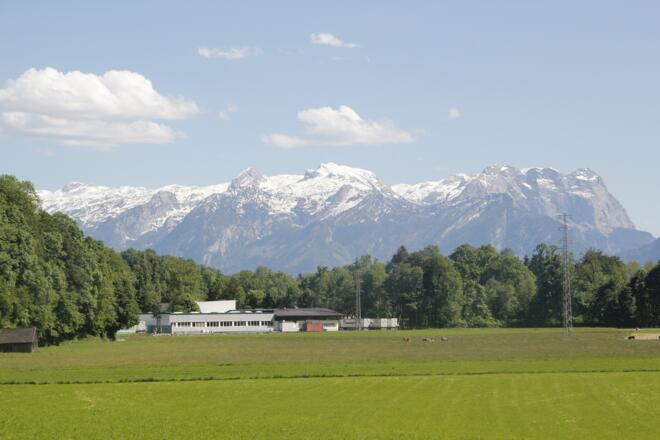 Hellabründl Weg mit Tennengebirge
