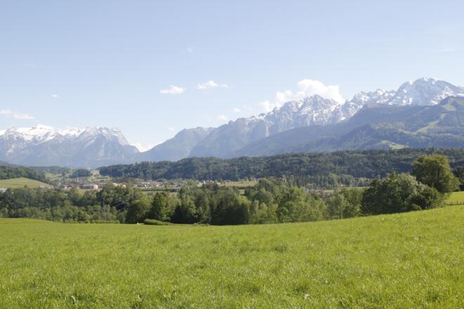 Blick auf den hohen Göll