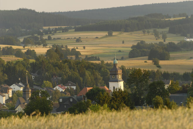 Blick auf Bad Steben