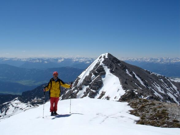 Kreuzspitz 2333m am Rückweg vom Hochmölbing