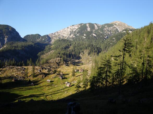 Schwarzenbergalm mit Ischler Hütte