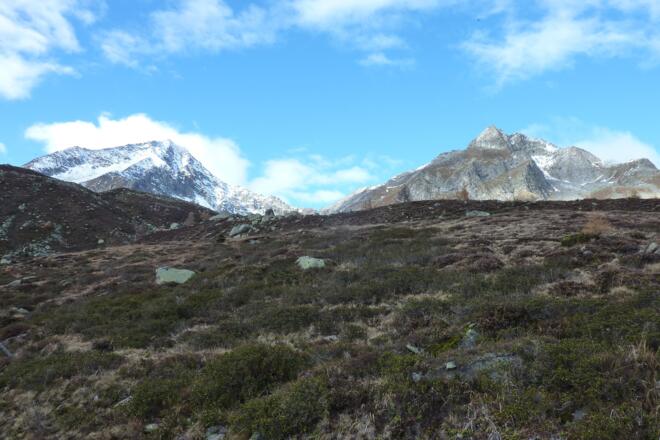 Blick zum Heiliggeistjöchl