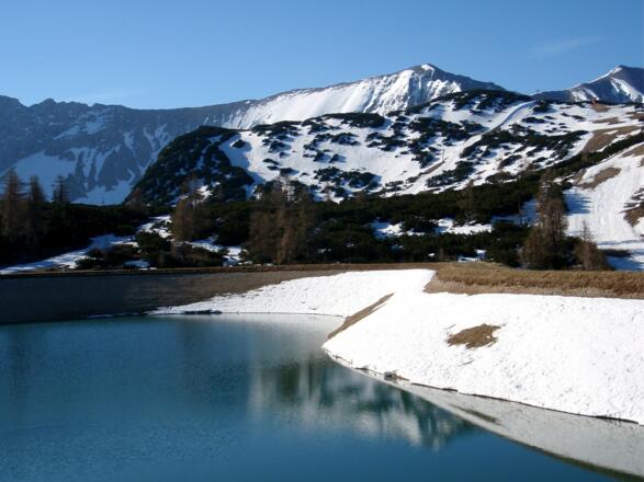 Speicherbecken 1830m mit Schrocken