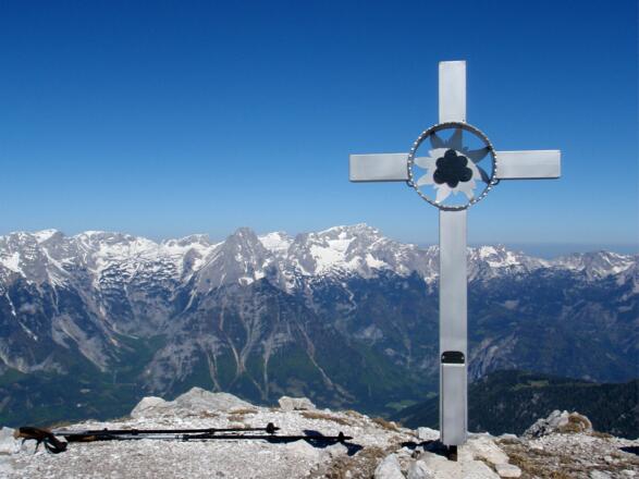 Gipfelkreuz Kaminspitze 2333m