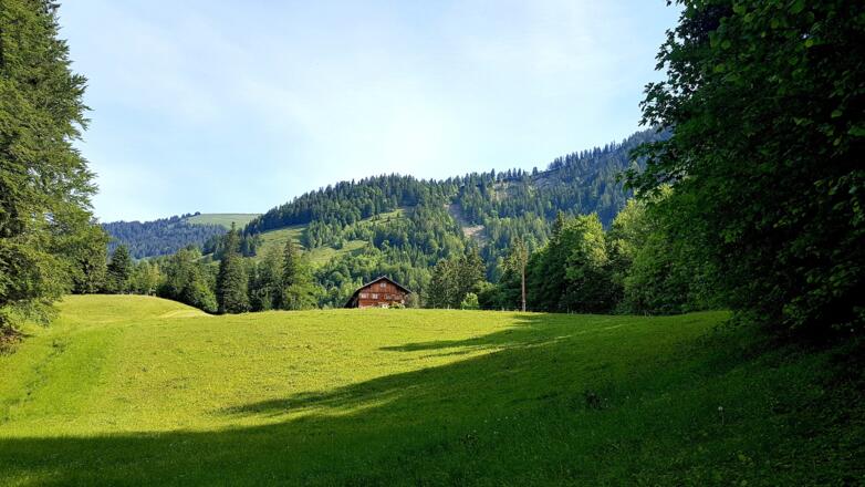 Ausblick auf dem &quot;Goßarweag&quot;