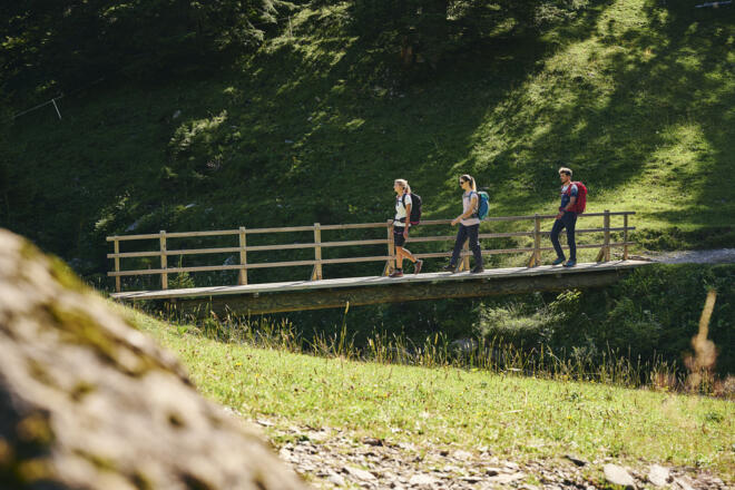 Wandern auf der Rossstelle Mellau