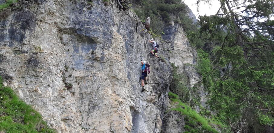 Steilstufe im Mttelteil mit ...