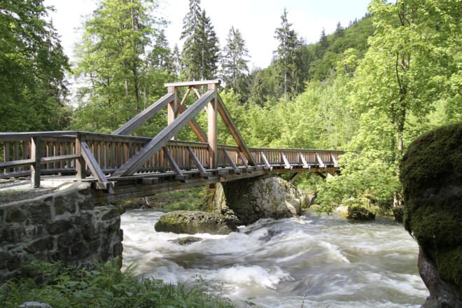 Der Teufelssteg im Höllental