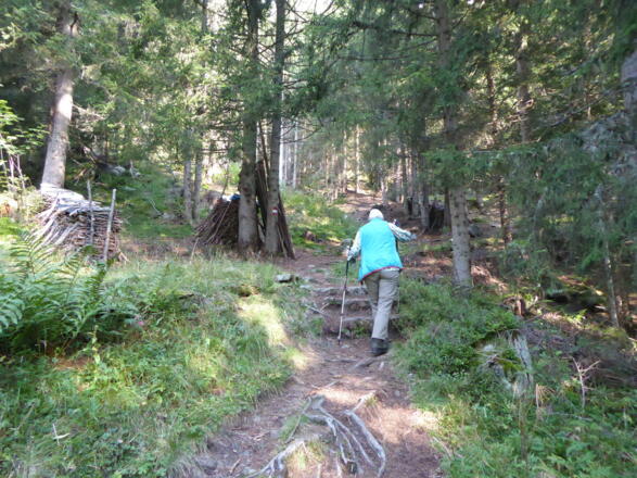 Im Aufstieg von Kasern