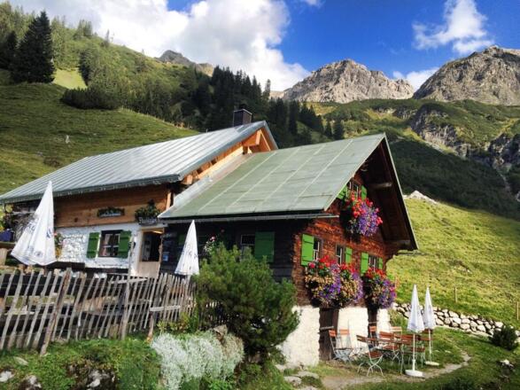 Fluchtalpe im Sommer