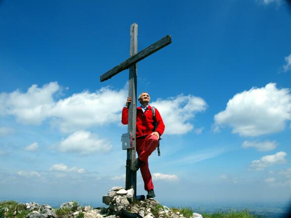 Gipfelkreuz Trapez 1410m