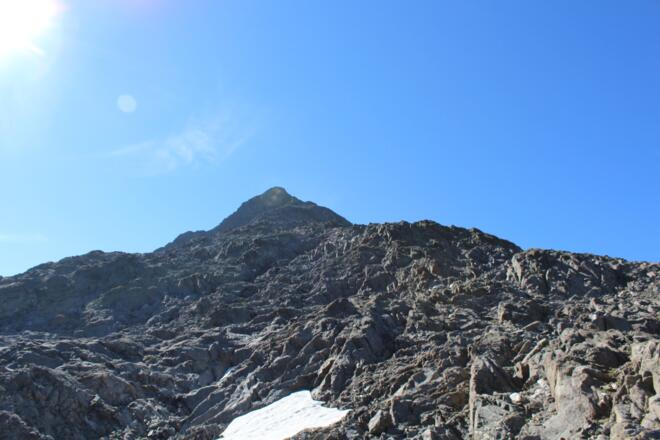 Keeskopf oberhalb der Gradenscharte