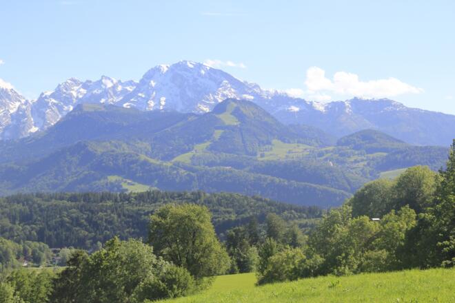 Blick auf den Hohen Göll