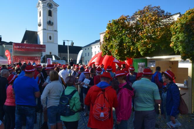Start Hauptplatz Freistadt am 14.10.2018