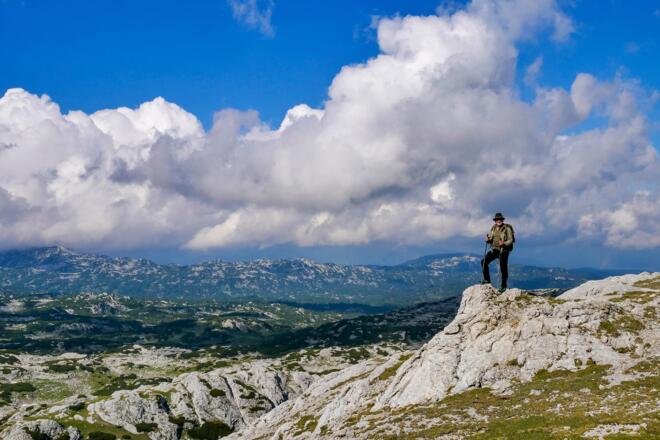 Unterwegs oberhalb der Feistererscharte