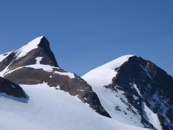 Bratschenkopf 3413 m und Klockerin
