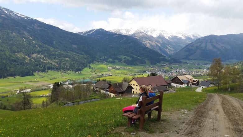 Schöne Aussicht am St. Martinerberg