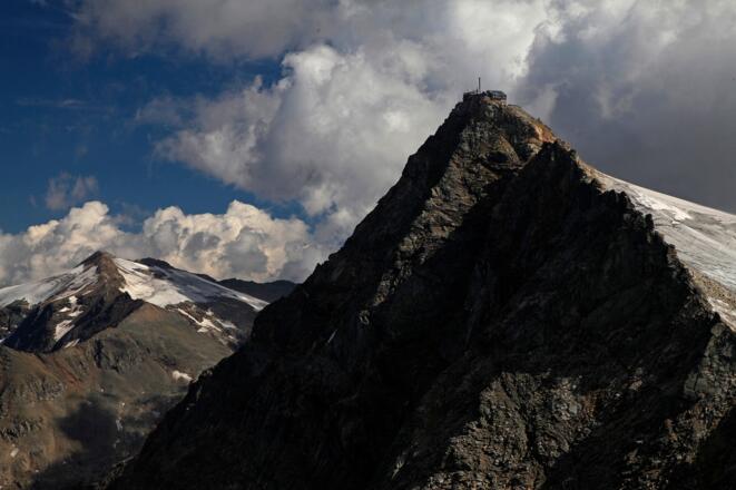 Hoher Sonnblick, gesehen vom Goldzechkopf
