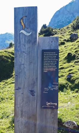 Beginnn des Lechwegs