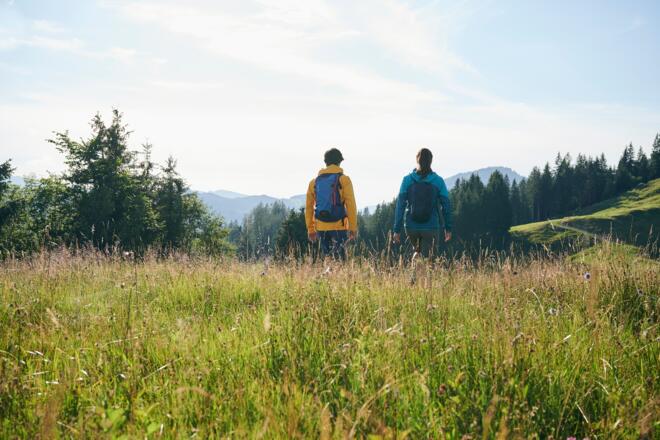 Wandern am Rindberg in Sibratsgfäll