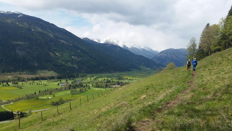 Richtung St. Martin - St. Michael