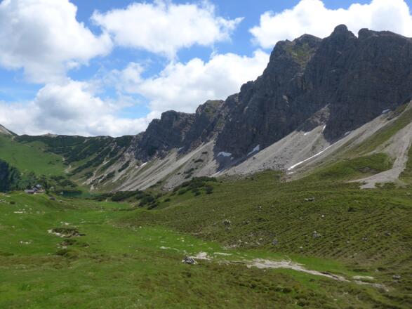 Lachenspitze mit Landsberger Hütte