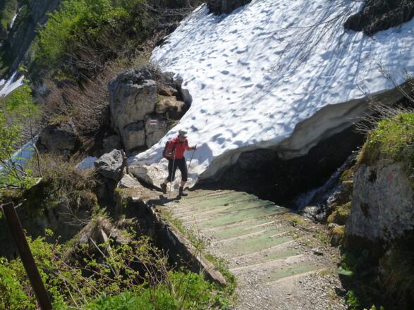 Aufstieg zum Hochalppass