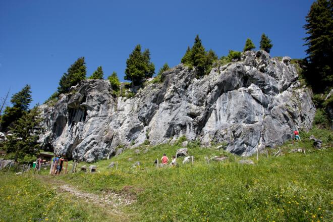 Klettergarten Schrofenwies, Warth-Lechleiten