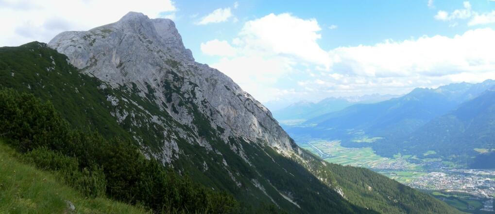 Hohe Munde aus dem Abstiegspfad