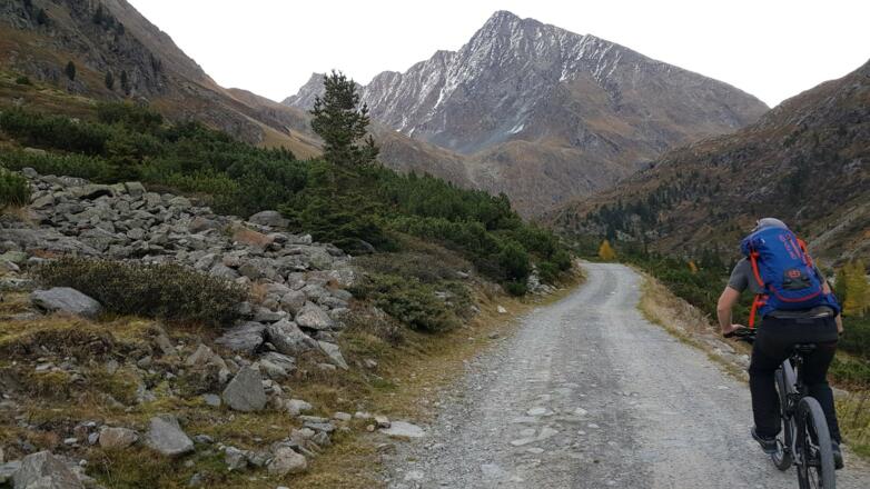Mit dem Rad zur Amberger Hütte