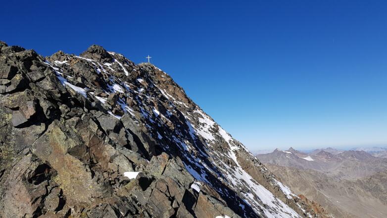 Der Gipfel ist nicht mehr weit