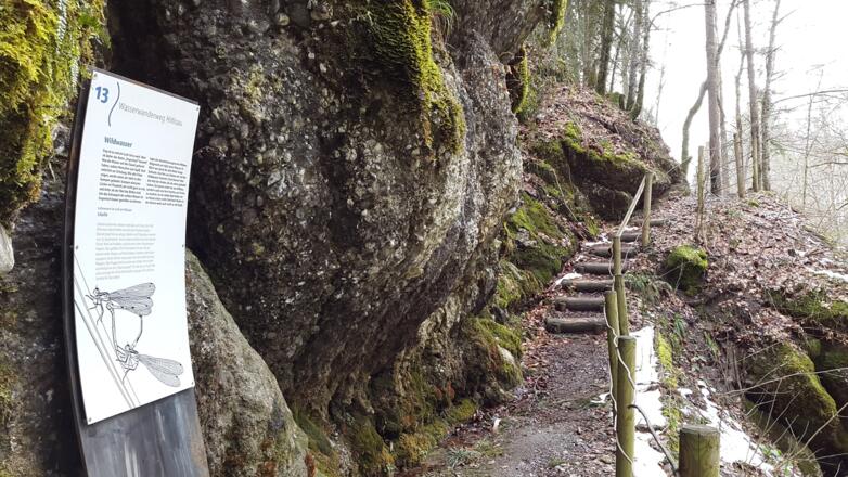 Engenlochschlucht Wasserwanderweg Hittisau