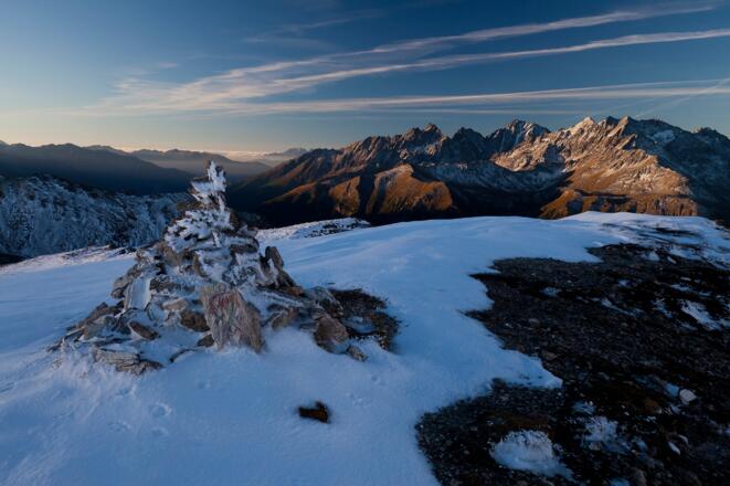 Erster Gipfel: Am Tauernkopf, knapp über dem Hochtor