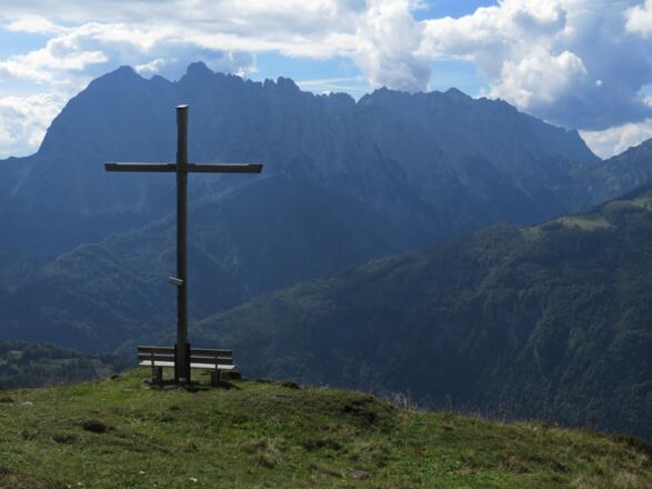 Almkreuz oberhalb der Oberen Schnappenalm