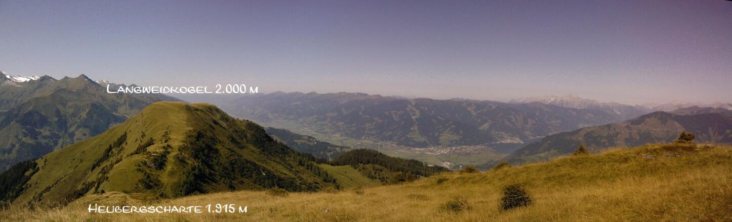 Langweidkogel und Heubergscharte