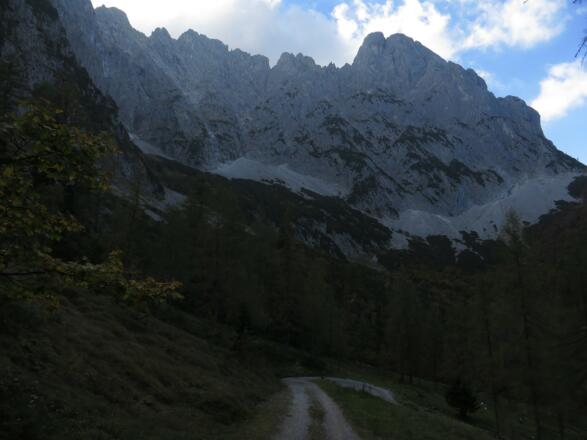 Das Lärchegg vor der Nase