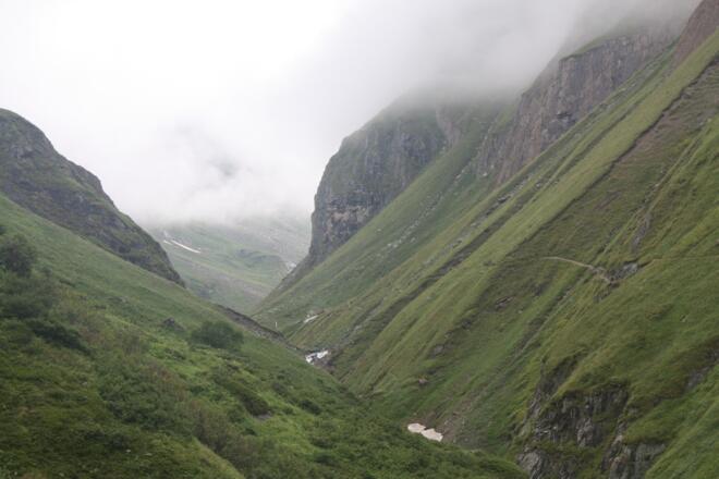 Wegspur zur Clarahütte Umbaltal