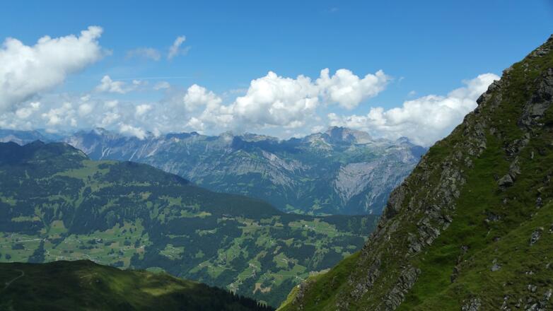 Blick Richtung Bartholomäberg