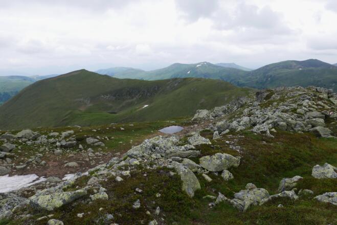 Am Seenock, links der Sauereggnock