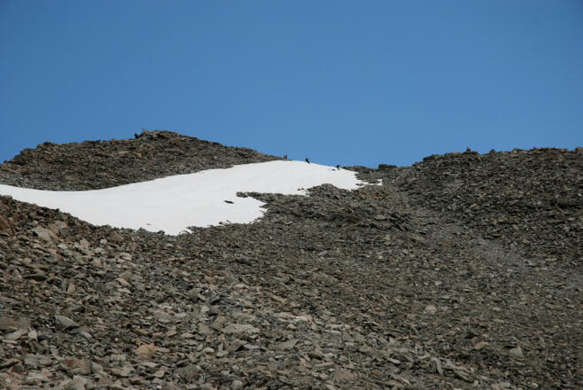 Gipfelaufbau der Hohen Geige