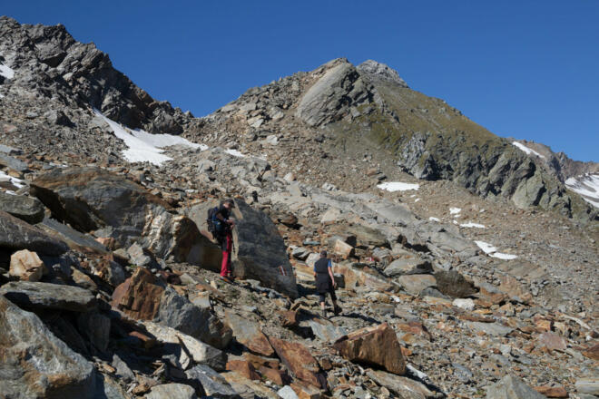 Aufstieg zum Umbaltörl