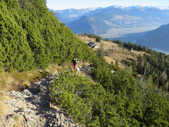 Durch Latschengassen ...