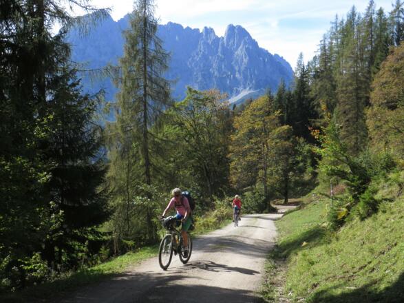 Im Hochsommer fast zu sonnig!