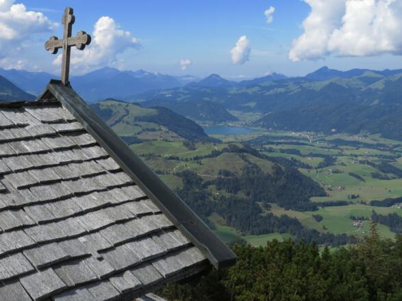 Der Walchsee, vom Schnappenstein aus