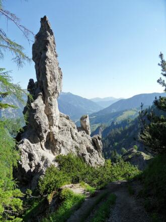 Ein weiterer Aussichtspunkt wird erreicht.