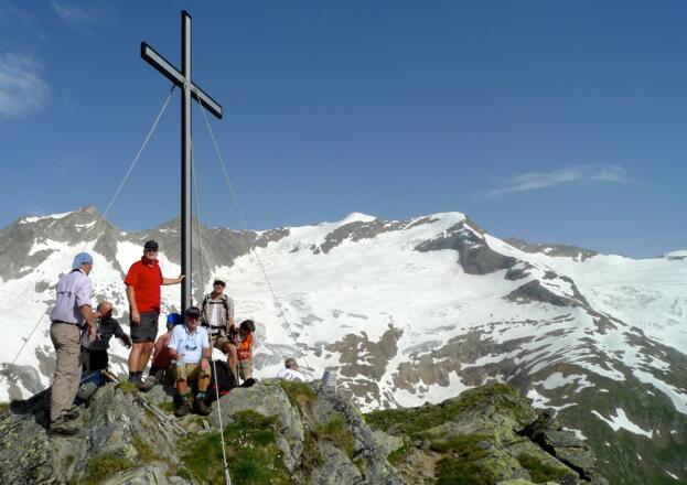 Rostocker Eck, im Hintergrund Simonyspitzen