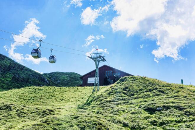 Bergstation Versettla Bahn