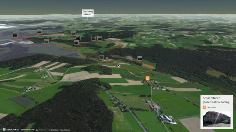 Wanderung im Mühlviertel: 8 - Grasslmühl Runde