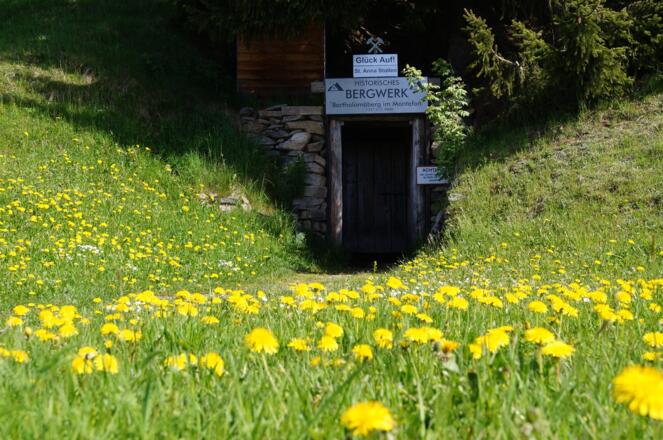 Eingang Historisches Bergwerk